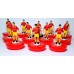 Subbuteo Andrew Table Soccer Kastoria Greek Cup Winner 1980 on Classic Hasbro bases